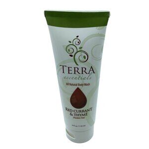 Terra Essentials All Natural Body Wash Red Currant Thyme 4 Fl Oz Discontinued